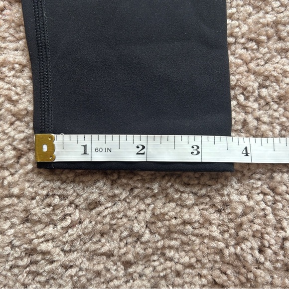 BuffBunny Onyx Black White Contrast Samba High-Waisted Leggings Size Small - Picture 10 of 11